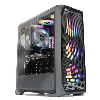 Zalman Computer case N5 MF, without PSU, 1xUSB3.0, 2xUSB2.0, 4x120mm RGB fans, Acrylic Side Panel, ATX, Black	