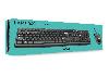 MK120 LOGITECH Corded Combo KEYBOARD AND MOUSE - BLACK - USB L920-002561