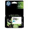 CD972AE, HP 920XL, Cyan Ink Cartridge (High Yield)