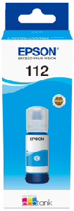  112--C13T06C24A, EPSON, Ink, Pigment Cyan Ink Bottle 70ml.