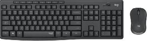 MK295, Logitech  Silent Wireless 2.4GHz Combo keyboard and mouse - GRAPHITE EN/RUS USB 1Y (L920-009807)