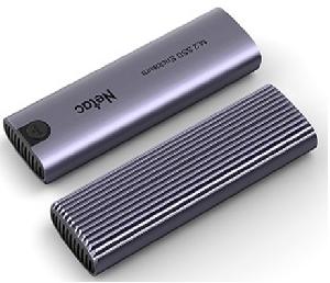  WH51, NETAC, USB Adapter,  M.2 NVMe/SATA SSD Case, USB3.1 Gen2 10Gb/s M-Key NVMe & SATA, C to C and C to A cable.