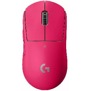  G PRO X, Logitech, Mouse, SUPERLIGHT Wireless Gaming  - 2.4GHZ, MAGENTA,  USB, Max 25600 DPI, L910-005956.