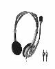 H110 Logitech CORDED STEREO HEADEST 3.5mm jack, Mic, Cable 2.35m (L981-000271)