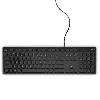 KB216, Dell Keyboard (QWERTY) KB216 Wired Multimedia Black Russian (Kit)