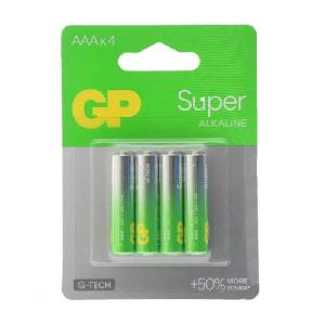  GPPCA24AS529, GP, Battery, AAAx4, Super Alkaline.