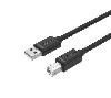Y-C421GBK UNITEK USB 2.0 to USB-B Cable 5M, USB-A 480Mbps AM to BM Printer Cable