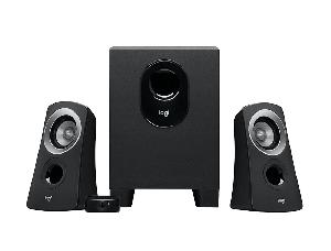 Z313 LOGITECH  Speaker System 2.1- Black - 3.5mm input, Total Watt (RMS) 25 W, woofer 15W, Sat. 2 x 5 W(L980-000413)