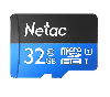 NT02P500ECO-032G-S, Netac P500 ECO MicroSDHC 32GB C10, retail pack card only