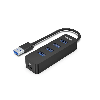 H1117A, UNITEK 4-in-1 USB-A 5Gbps Hub (4*USB 3,0) with USB-C Power Port, Black H1117A, UNITEK 4-in-1 USB-A 5Gbps Hub (4*USB 3,0) with USB-C Power Port, Black