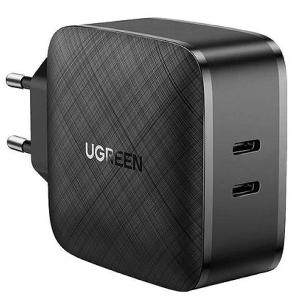 CD216, UGREEN (70867), Charger, 66W, USB-C, Black