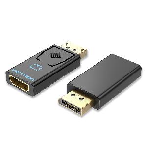 VENTION HBMB0 DisplayPort Male to HDMI Female Adapter Black 4K 30Hz