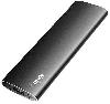 NT01ZSLIM-500G-32BK, NETAC, Z SLIM Black USB 3.2 Gen 2 Type-C External SSD 500GB, R/W up to 550MB/480MB/s,with USB-C to USB-A