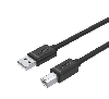 Y-C4001GBK, UNITEK, 2M USB 3.0 USB-A (M) to USB-B (M) Cable