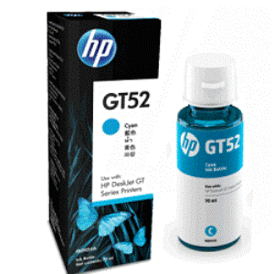 M0H54AE HP GT52 Cyan Original Ink Bottle