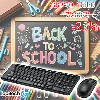  MK220, LOGITECH, Keyboard, Wireless, Combo, EN/RU, BLACK.