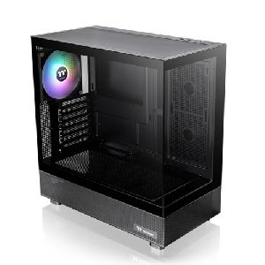  View 270 Plus TG ARGB , THERMALTAKE, CASE, Black, E-ATX, 3x120mm ARGB Fans, AIO 360mm, air 180mm, GPU 420mm, 2x3.5”, Type-C,