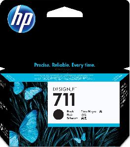 CZ129A, HP 711, Black DesigneJet Print Cartridge