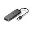 VENTION CHLBF-SCB 5-in-1 USB 3.0 Hub 1m USB 3.0 x 4/Micro-B