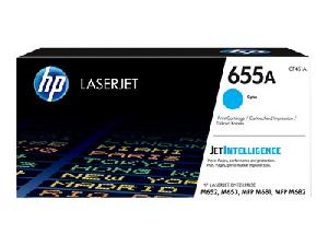 CF451A, HP 655A Cyan LaserJet Toner Cartridge