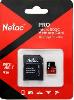NT02P500PRO-032G-R, NETAC,  P500 Extreme Pro MicroSDHC 32GB V10/A1/C10 up to 100MB/s, retail pack/30 MB/s Video Speed Clas
