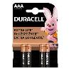 LR03/MN2400, DURACELL, Battery, AAA 4pcs, 1,5V.
