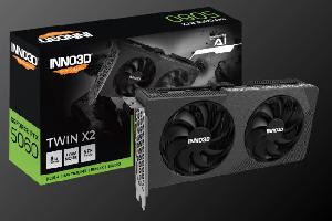 RTX 5060 8GB, INNO3D GEFORCE RTX 5060 8GB TWIN X2 128BIT GDDR7, PCIE5 DP*3/HDMI