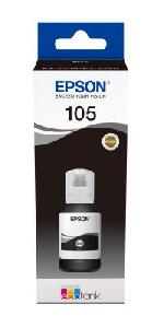 105 - C13T00Q140, EPSON, Pigment Black Ink Bottle 140ml