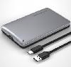 NT07WH12-30AC,Netac WH12 2.5 SATA to USB3.0 External HDD/SSD Case, Slide Aluminum Cover, with USB3.0 A to C cable