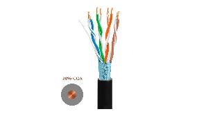 Vicenray FTP Cat5e Outdoor CCA , 4 pairs (20% copper), 24 AWG, 305m