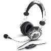 HS-04SU, Genius, Full-Size Headphone, Noise Cancelation, Mic Mute, Volume Control, Bass Improvement 