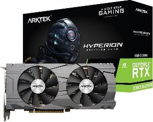  AKN2060SD6S8GH1, ARKTEK, Ggraphics Card, GeForce RTX 2060 Super Dual Fan 8GB GDDR6, 256-Bit ,DP,HDMI, DVI.