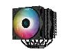AG620 BK ARGB V2 DeepCool CPU Air Cooler, LGA1700/LGA2066/2011-v3/2011/1700/1200/AM5/AM4 260W TDP, Fan Speed: 300~1850 RPM 