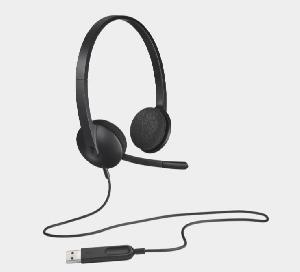 H340 , Logitech computer headset, with noise-canceling mic BLACK USB 1.8 m 1Y (L981-000475) H340 , Logitech computer headset, with noise-canceling mic BLACK USB 1.8 m 1Y (L981-000475)