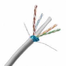 ქსელის კაბელი CAT-6e, FTP,LAN Cable 0.5mm, 24 AWG, CCA (20%) (06112420)