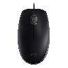 B110 Logitech Silent Mouse, Black, 1000 DPI, 3 Buttons,  85g, 1.8m USB 1Y ( 910-005508 )