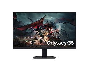 LS32DG502EIXCI  Samsung 32" Odyssey G5   QHD 2560x1440 IPS 1ms 180Hz Rotate around a vertical axis, DP & HDMI Cables