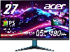UM.HV1EE.301 Acer Nitro 27" QHD/VG271UM3bmiipx/2560x1440/IPS/1ms/0.5ms / 250nits/180Hz /Included cables HDMI /Black- Brown