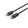 V1608A, UNITEK 1.8M, DP1.2 To HDMI 4K 60Hz Adapter Cable, Balck