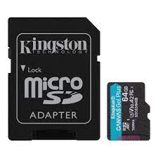 SDCG3/64GB Kingston 64G microSD Go Plus 170R V30