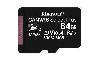 SDCS2/64GBSP, Kingston 64GB microSDXC Canvas Select Plus 100R A1 C10 Single Pack w/o Adapter