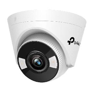 VIGI C440-W, TPLINK, Camera, 4MP Full-Color Wi-Fi Turret smart,1/3CMOS,F1.6H.265+,2-Way Audio,MicroSD 256 GB.
