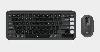 POP ICON, LOGITECH, Keyboard, Silent Wireless Combo - GRAPHITE - US INT'L.