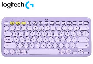 K380, LOGITECH Bluetooth Keyboard  Multi-Device -LAVENDER LEMONADE (L920-011166 )