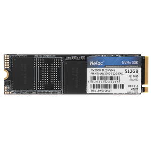 NV2000 NETAC 512GB PCIe Gen 3 x4 M.2 2280 NVMe 1.3  SSD , NT01NV2000-512-E4X, 3D NAND  R/W up to 2500/1950MB/s