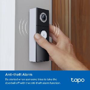 Tapo D235 TP-link 2K 5MP Tapo Video Doorbell Camera 180° Ultra-Wide View  microSD card (up to 512GB)