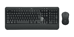 MK540, LOGITECH  ADVANCED Wireless Keyboard and Mouse Combo- BLACK, Only EN Keyboard (920-008685)