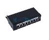 KD-PP28-STP-C6-8P, Kingda, Mini  STP CAT6 patch panel,8 ports