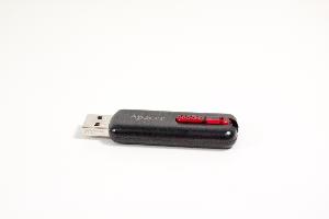  AH326, Apacer , Flash Memory, 32GB, USB2.0, Black.