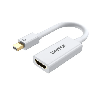 Y-6331, UNITEK, 20CM Mini DisplayPort to HDMI Female Adapter (4K) Y-6331, UNITEK, 20CM Mini DisplayPort to HDMI Female Adapter (4K)